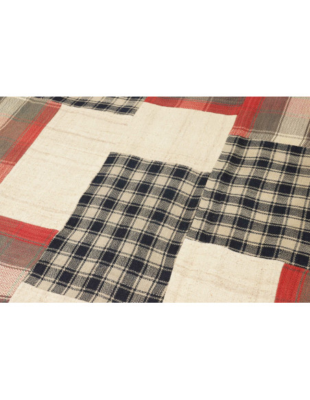 Patch 200x303 Cm Patch, Persia, Hand-carded Wool (warp: