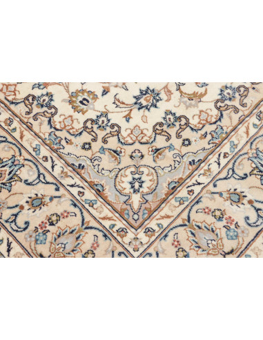 Tappeto Kashan Persia beige bianco 192x300