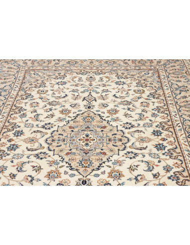 Tappeto Kashan Persia beige bianco 192x300