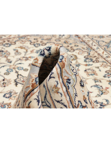 Tappeto Kashan Persia beige bianco 192x300