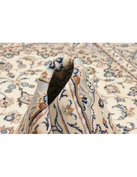 Tappeto Kashan Persia beige bianco 192x300