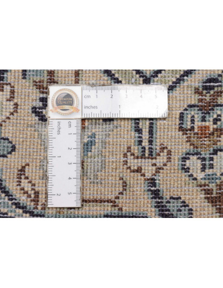 Rug Kashan Persia beige white 192x300