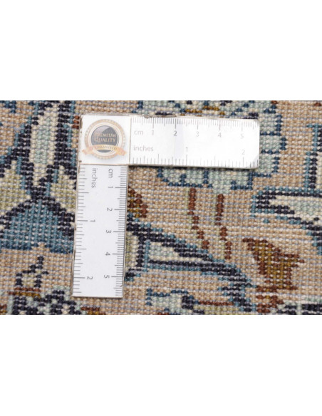 Tappeto Kashan Persia beige bianco 203x315