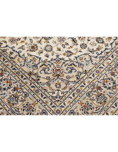 Kashan 200x303 Cm Kashan Persia Hand-carded Wool