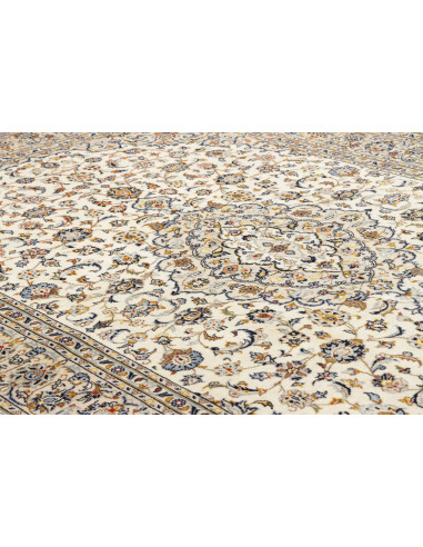 Kashan 200x303 Cm Kashan Persia Hand-carded Wool