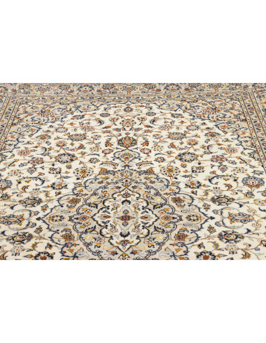 Kashan 200x303 Cm Kashan Persia Hand-carded Wool