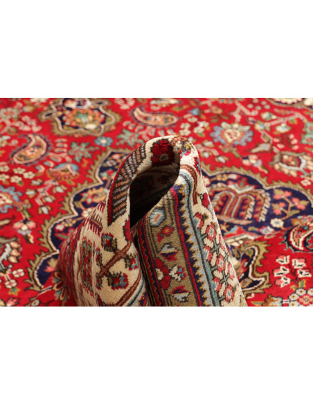 Tabriz 202x300 Cm Tabriz, Persia, Hand-carded Wool (cotton