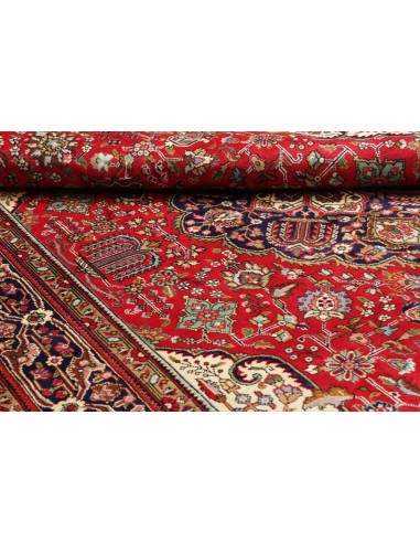 Tabriz 202x300 Cm Tabriz, Persia, Hand-carded Wool (cotton