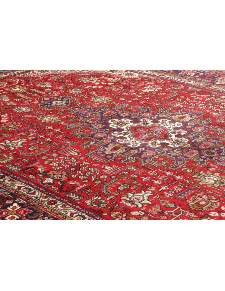 Tabriz 204x304 Cm Tabriz Persia Hand-carded Wool Cotton