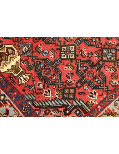 98x150 Cm Persian Tribal Rug, Hand-knotted, Wool On Cotton