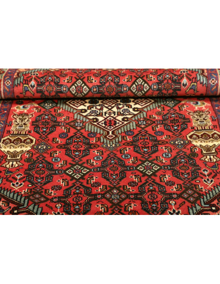 98x150 Cm Persian Tribal Rug, Hand-knotted, Wool On Cotton