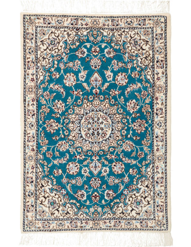 Nain 6la 62x90 Cm Nain 6la, Persia, Hand-carded Wool And