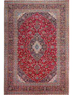 Ardakan 250x360 Cm Ardakan Persia Lana Cardata A Mano Cotone