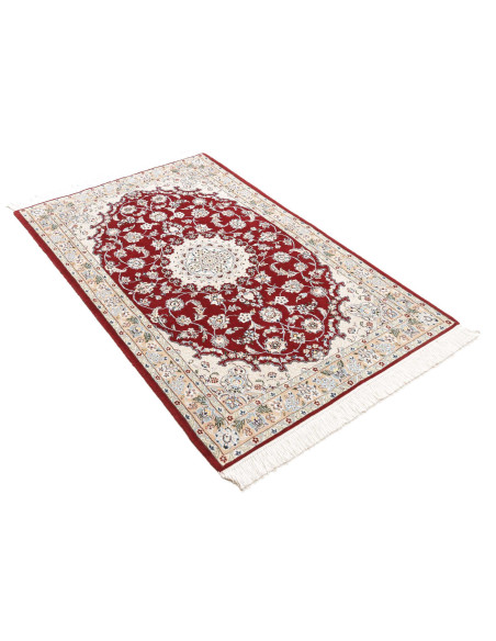 Nain 9la 100x160 Cm Nain 9la, Persia, Hand-carded Wool And