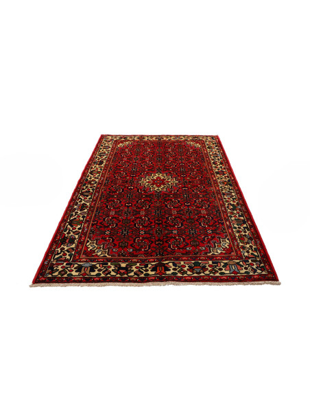 Geometric Red Cream 152x211 Cm