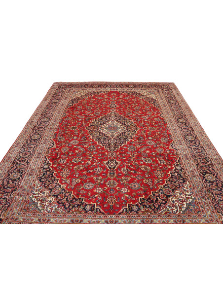 Ardakan 252x350 Cm Ardakan, Persia, Hand-carded Wool, Cotton