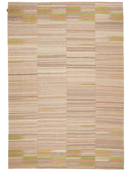 Kilim 217x317 Cm Kilim, Persia, Lana Cardata A Mano (ordito: