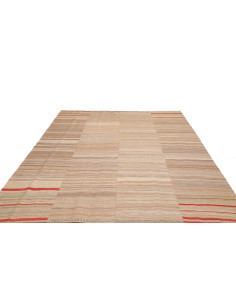 Kilim 227x290 Cm Kilim, Persia, Hand-carded Wool (warp: 2