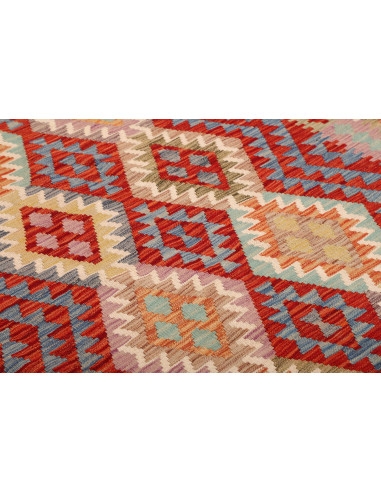 Kilim 170x241 Cm Kilim, Afghanistan, Lana Cardata A Mano