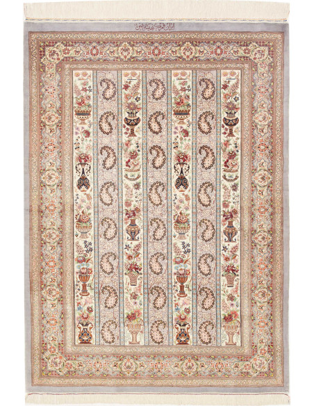 Ghom Seta 101x154 Cm Ghom Seta, Persia, 100% Seta (ordito: