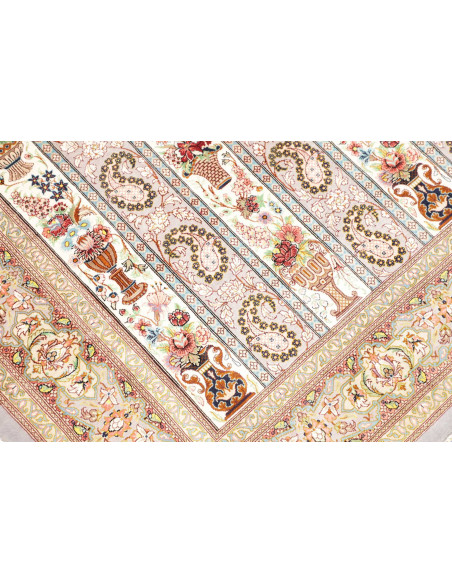 Ghom Seta 101x154 Cm Ghom Seta, Persia, 100% Seta (ordito: