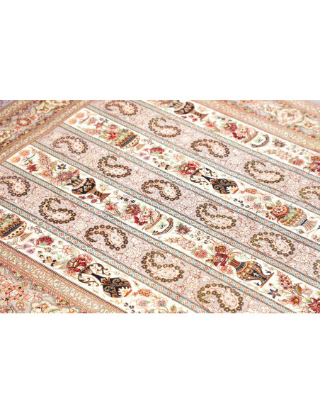 Ghom Seta 101x154 Cm Ghom Seta, Persia, 100% Seta (ordito: