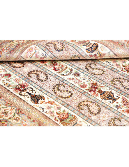 Ghom Seta 101x154 Cm Ghom Seta, Persia, 100% Seta (ordito: