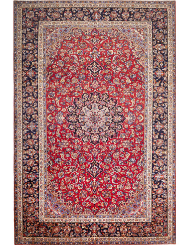 Nadjafabad 255x390 Cm Nadjafabad, Persia, Hand-carded Wool