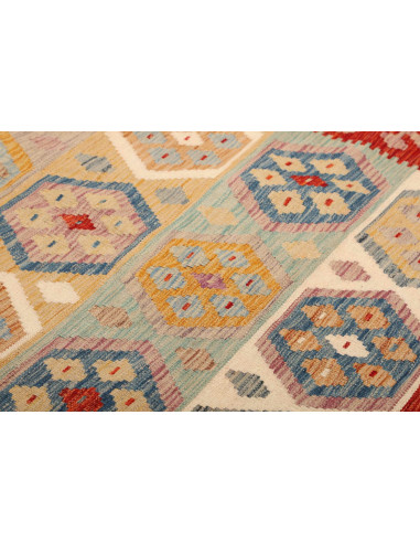 Kilim 197x304 Cm Kilim, Afghanistan, Lana Cardata A Mano