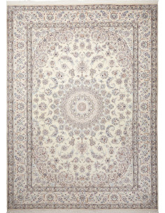 Nain 9la 250x342 Cm Nain 9la, Persia, Hand-carded Wool And