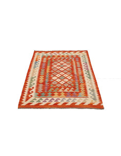 Kilim 100x147 Cm Kilim Afghanistan Hand-carded Wool warp: 2