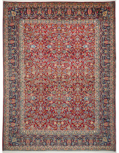 Tappeto Kerman Persia bianco 258x350