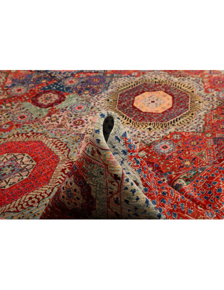 Mamlouk 274x353 Cm Mamlouk, Pakistan, Hand-carded Wool