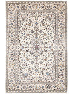 Kashan 197x302 Cm Kashan, Persia, Hand-carded Wool (warp: