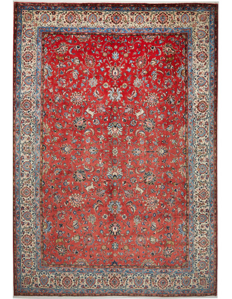 Sarough 270x390 Cm Sarough, Persia, Lana Cardata A Mano