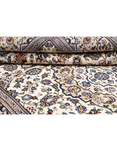 Kashan 196x312 Cm Kashan, Persia, Hand-carded Wool, Cotton,