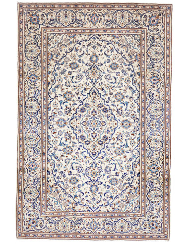Kashan 200x305 Cm Kashan, Persia, Hand-carded Wool, Cotton