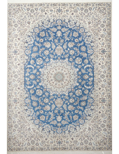 Nain 9la 248x353 Cm Nain 9la, Persia, Hand-carded Wool And