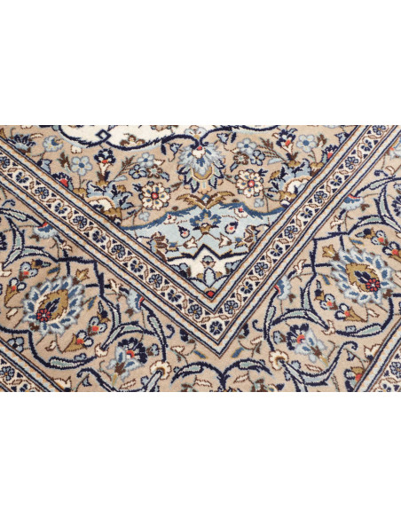 Kashan 202x322 Cm Kashan, Persia, Hand-carded Wool (warp: