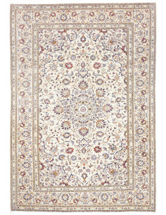 Kashan 204x292 Cm Kashan, Persia, Hand-carded Wool (warp