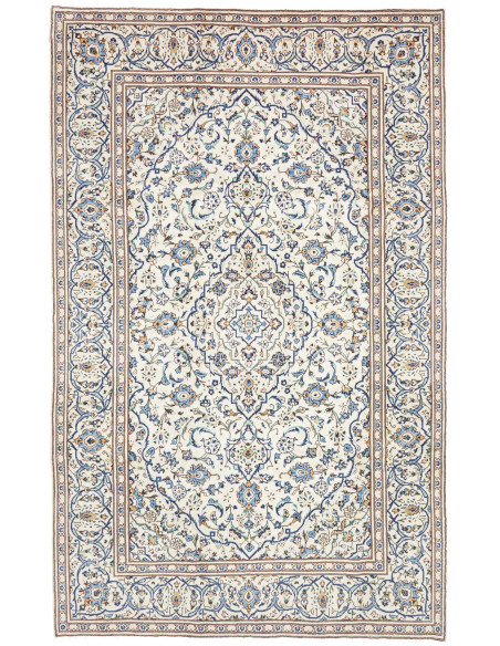 Kashan 193x308 Cm Kashan, Persia, Hand-carded Wool (warp: