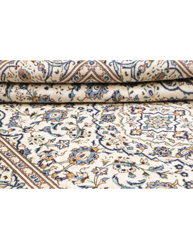 Kashan 193x308 Cm Kashan, Persia, Hand-carded Wool (warp: