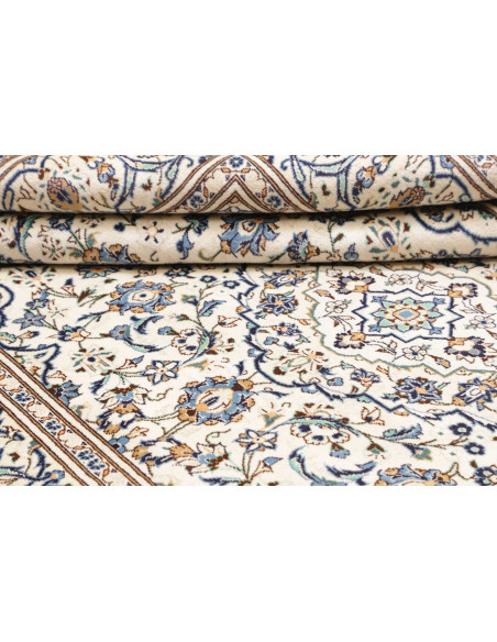Kashan 193x308 Cm Kashan, Persia, Hand-carded Wool (warp: