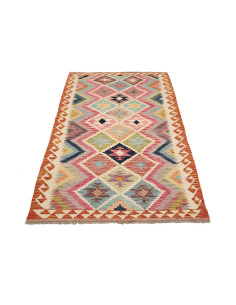Kilim 101x202 Cm Kilim Afghanistan Lana Cardata A Mano 2