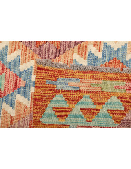 Kilim 102x201 Cm Kilim, Afghanistan, Lana Cardata A Mano