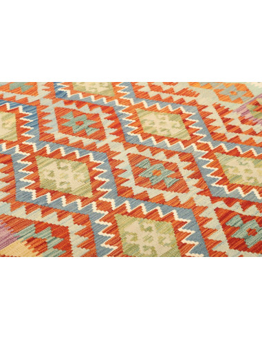Kilim 154x197 Cm Kilim, Afghanistan, Lana Cardata A Mano