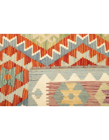 Kilim 154x197 Cm Kilim, Afghanistan, Lana Cardata A Mano