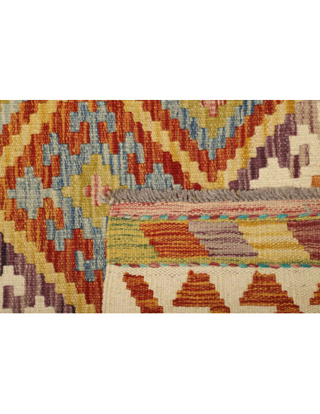 Kilim 102x142 Cm Kilim, Afghanistan, Hand-carded Wool, 0.3