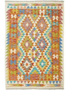 Kilim 101x149 Cm Kilim Afghanistan Lana Cardata A Mano