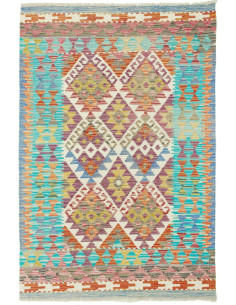 Kilim 102x150 Cm Kilim Afghanistan, Lana Cardata A Mano E